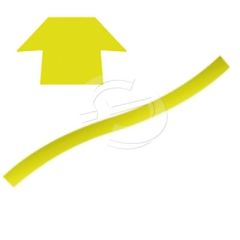 Yellow 'T' Section Cord 10m (32')