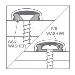 Snapcap Washers