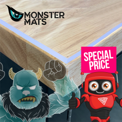 Imperfect - Monster Mats Clear Self-Healing Cutting Mats