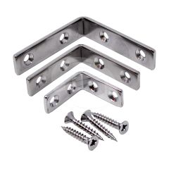 Narrow Angled Bracket - AISI 304 Stainless Steel