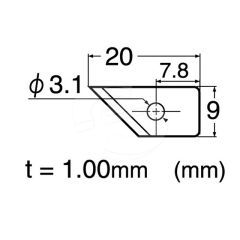 NT Cutter - Circle Cutter Spare Blades - Pack 10 (BC-400P)