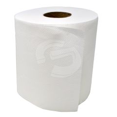 2 Ply Paper Towel Roll (Wipes) - White