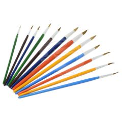 Tapered Fine Bristle Brushes