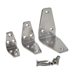 Wide Angled Bracket - AISI 304 Stainless Steel