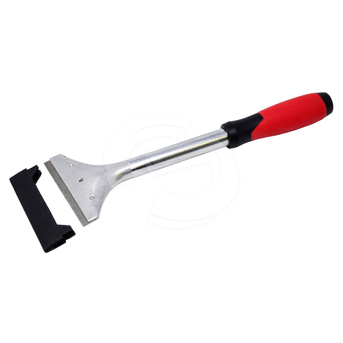 Long handled scraper clearance tools