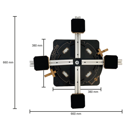 360 Racer - Rotating Stand for Signs and Wrapping