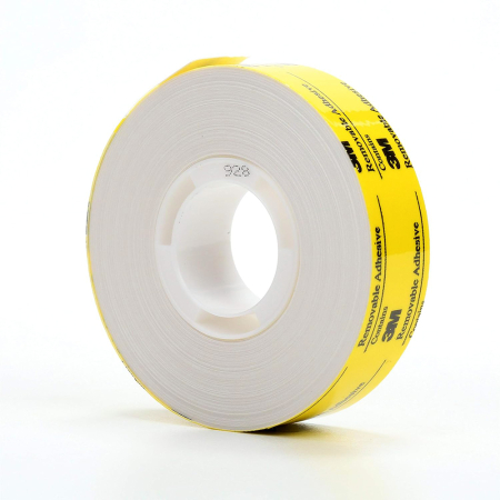 3M™ Scotch 928 Dual Tack Repositionable ATG Adhesive Transfer Tape - White