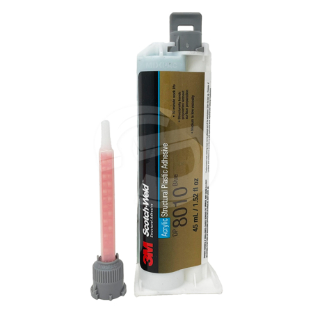 3M™ Scotch-Weld™ Low Odour Acrylic Adhesive DP8010 Blue (10:1) with Nozzle