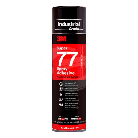 3M™ Super 77 Multipurpose Spray Adhesive - 500 ml