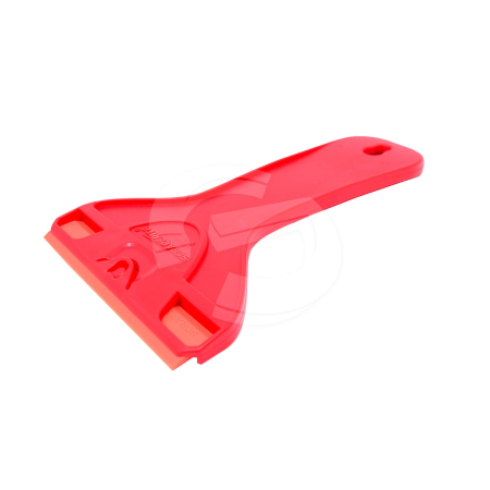 Plastic Razor Wide (10cm) with Orange Blade