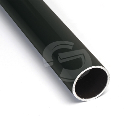 Aluminium Round Post - 76mm x 3m - Black 
