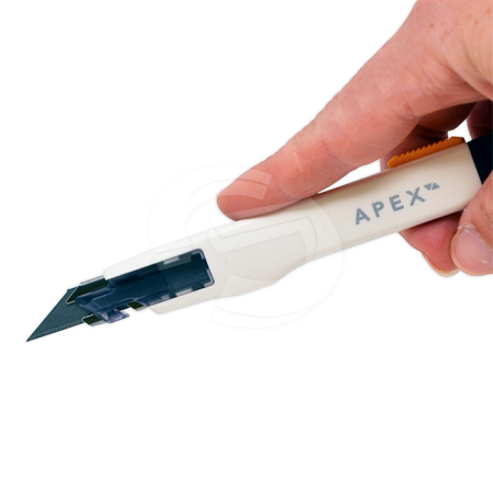 Apex Retractable Safety Knife with Precision Blade