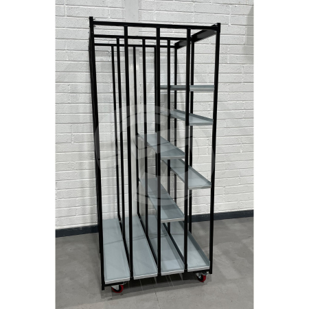 ARMOUR Modular Board Rack Static - Includes 4 Base Trays (Shelves Sold Separately)