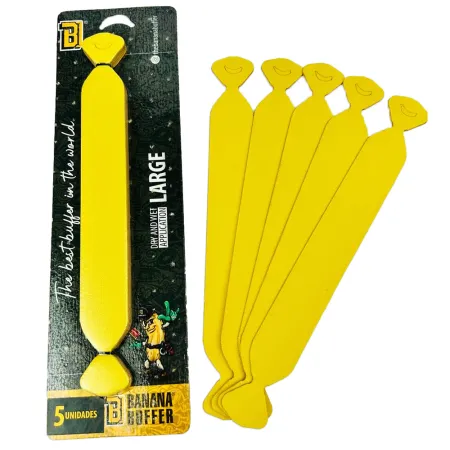 Squeegee Wings - Banana Buffers Large - 15cm (6") - Pack of 5