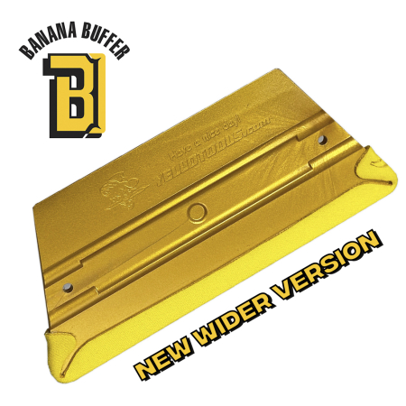 Squeegee Wings - Banana Buffers Large - 15cm (6") - Pack of 5