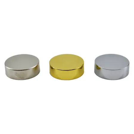 Brass Threaded Screw Caps (Mirror Caps)