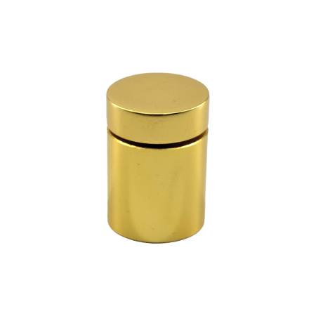 19 x 19 x 10mm Polished Gold Budget Stand Off