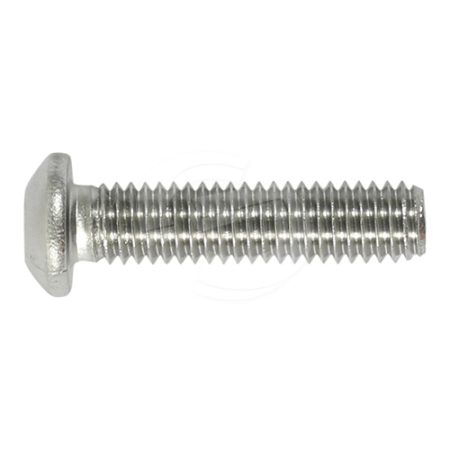 M8 x 25mm  TIMCO Button Socket Screws - A2 S/S - (825BUTSSX) - Pack of 10 