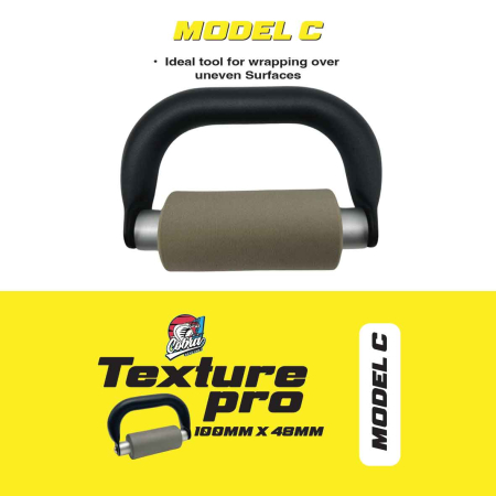 Texture Pro Soft Foam Roller - Model C for Uneven Surfaces