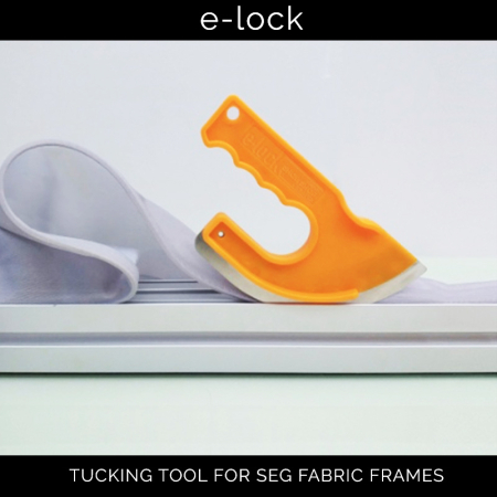 E-Lock Tucking Tools for SEG Fabric Frame Assembly