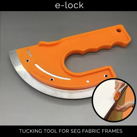 E-Lock Tucking Tool - Metal Edge (Orange)