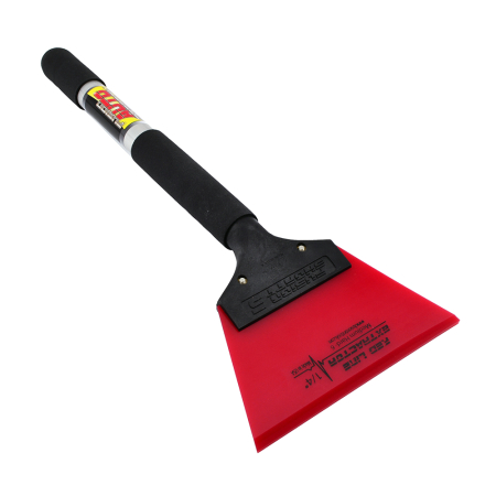 Magnum XL Red Line Extractor Squeegee & Auto Stretch Handle - 5"