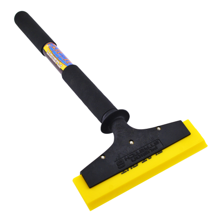 Flat Out Yellow Squeegee & Extended Handle - 8"
