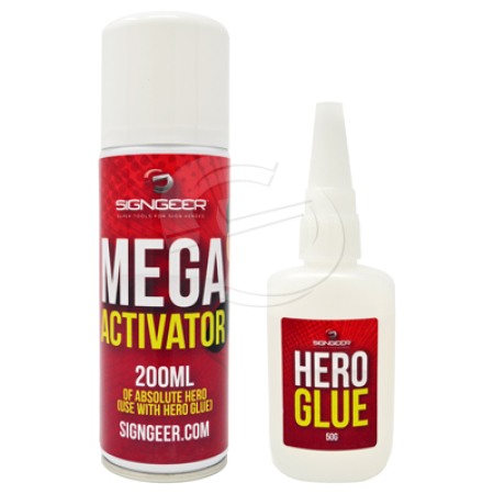 Hero SuperGlue & Activator Starter Kit
