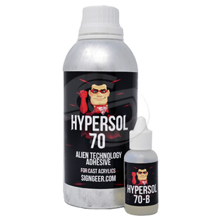 Hypersol 70 - 2 Part Cast Acrylic Adhesive - 500g