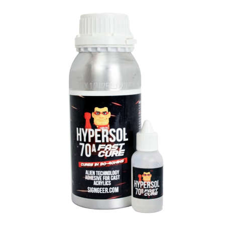 Hypersol 70 FAST CURE - 2 Part Cast Acrylic Adhesive - 500g