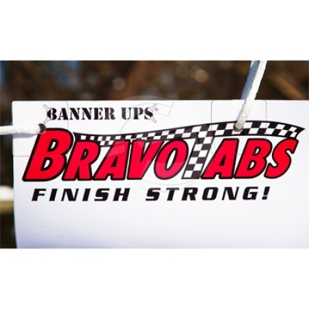 Clear Adhesive Bravo Tabs® for Banners