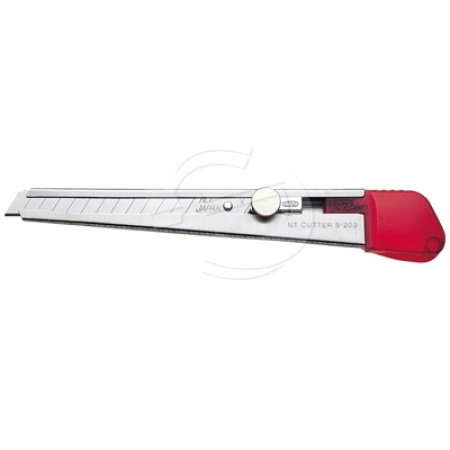 NT Cutter - Stainless Steel General Purpose Cutter with Blade Disposal (S-203P)