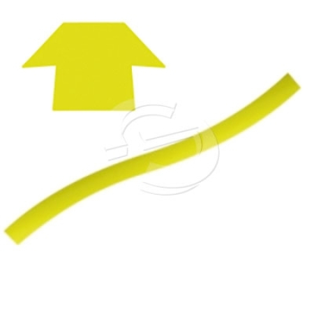 Yellow 'T' Section Cord 10m (32')