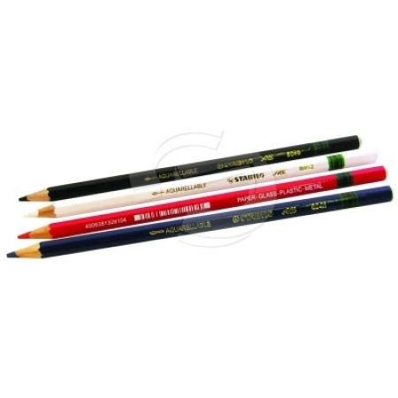 Mixed Stabilo Aquarellable Pencils (Pack of 12)