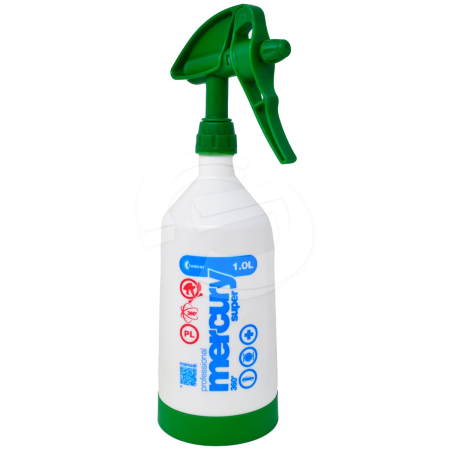 MERCURY PRO+ 1L Double Action Spray Pump - Green