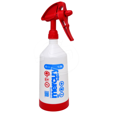 MERCURY PRO+ 1L Double Action Spray Pump - Red