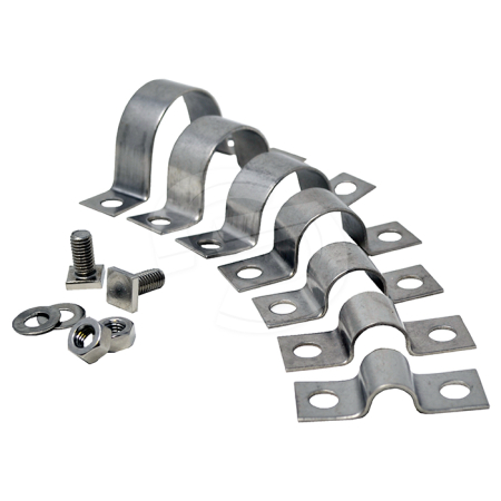 Mini D Clips with Nuts, Bolts & Washers 