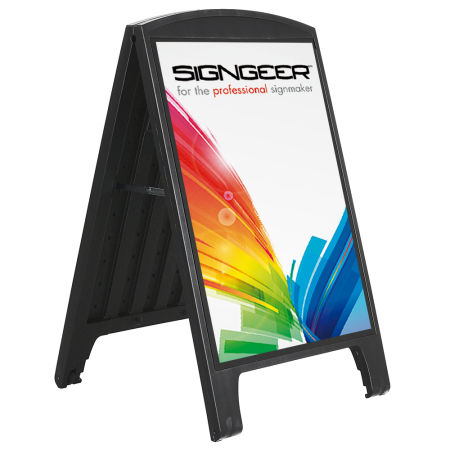 Outdoor Mobile A-Frame Poster Holder (A1 Size)