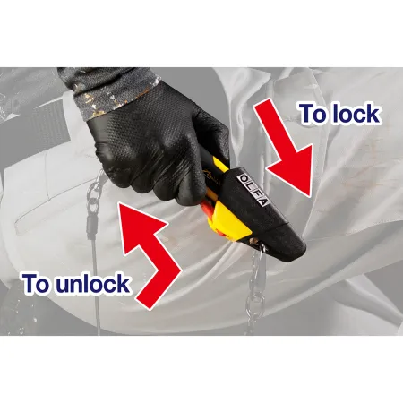 OLFA (KH-1) - 18mm Utility Knife with Multi-Pick & Quick Access Belt Holder