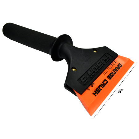 Fusion Orange Crush Squeegee and Handle - 5"