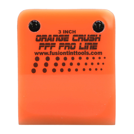 Fusion Orange Crush PPF Pro Line Squeegee - 3" Wide