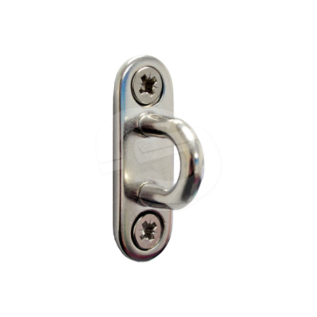 Oval Pad Eye Plate - AISI 304 Stainless Steel
