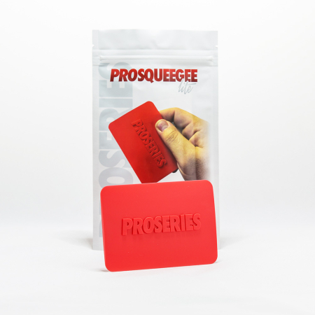 PROSQUEEGEE Lite Red - Flexible Installation Squeegee