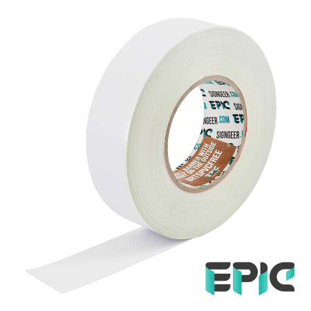 EPIC FORTIFY | PVC FREE Banner S/S Reinforcing Tape Clear - 40mm x 25m