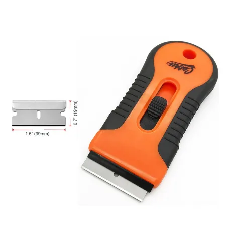 Retractable Scraper - Plastic Handle