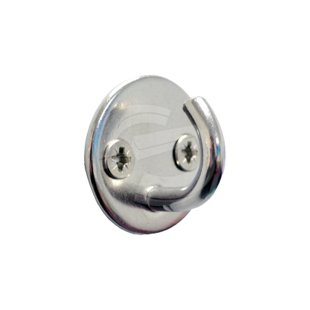 Round Hook Eye Plate - AISI 304 Stainless Steel