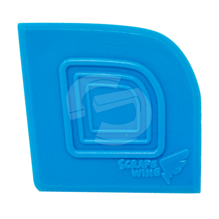 SCRAPEWING Plastic Scraper - Blue (Medium)