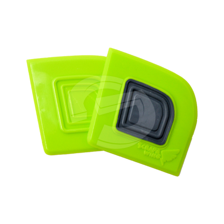 SCRAPEWING Plastic Scraper - Mixed Green (Soft) - Pack of 10