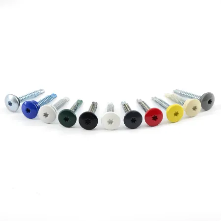 Self Drilling Colour Headed Screws - 38mm