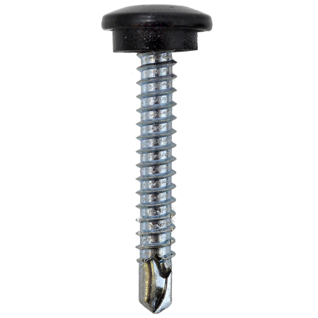 Self Drilling Colour Headed Screws - 38mm